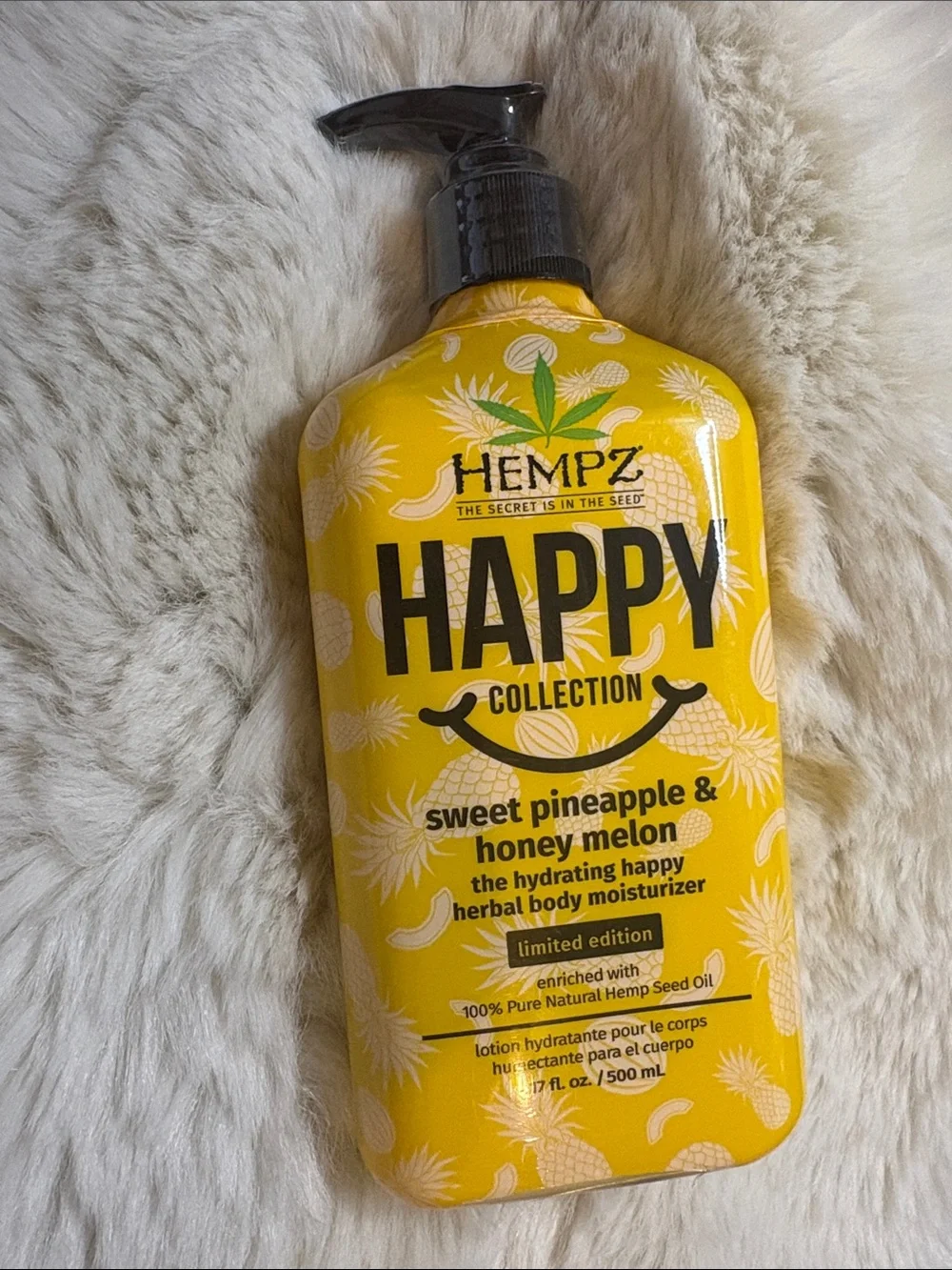 Hempz Happy Hydrating Sweet Pineapple & Honey Melon Herbal Body moisturizer